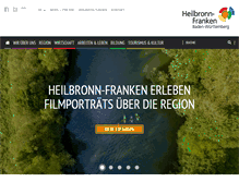 Tablet Screenshot of heilbronn-franken.com
